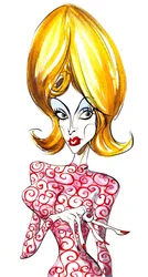 Martian Girl du film de science-fiction Mars Attacks! de 1996